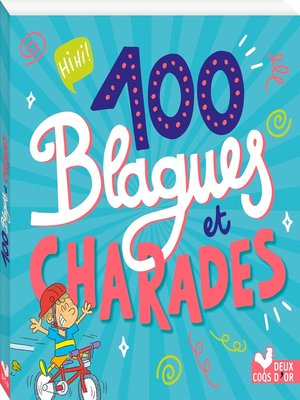 cover image of 100 blagues et charades